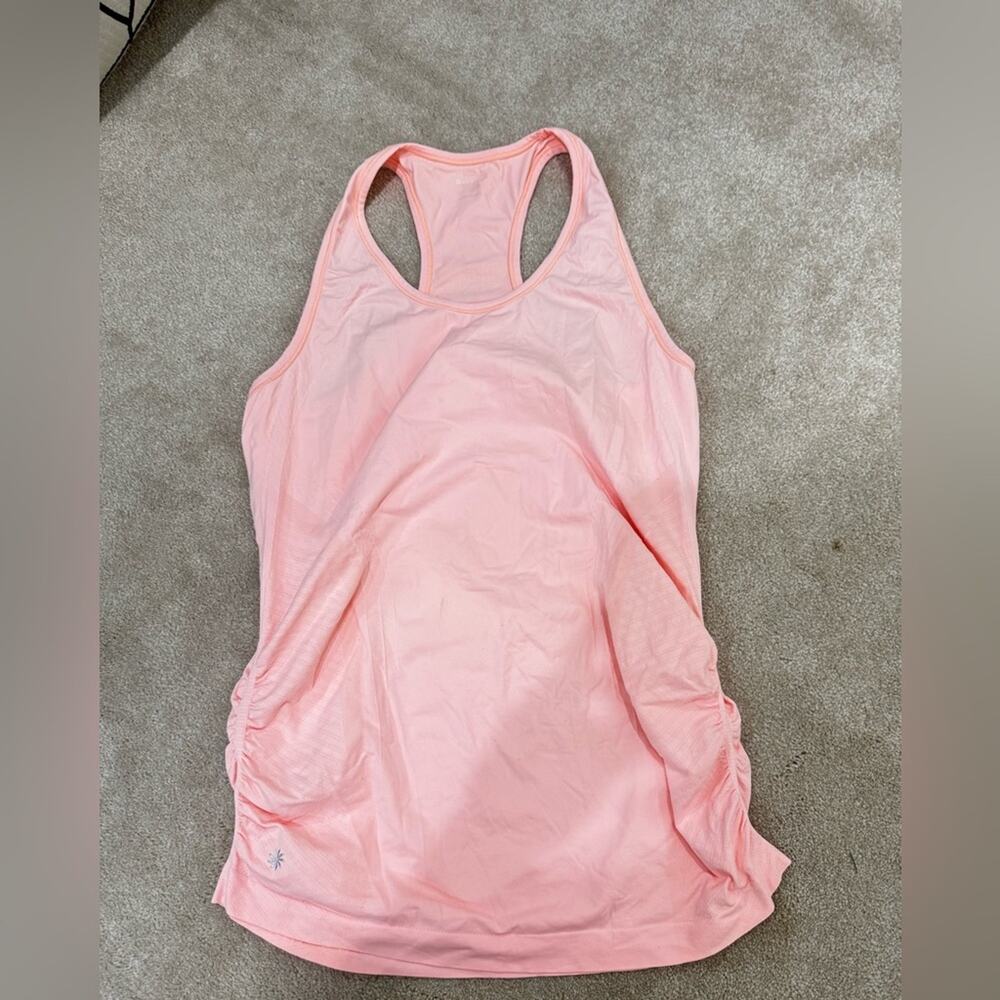 Athleta Light Peach Racerback Tank, size XL